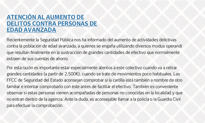 ATENCIÓN AL AUMENTO DE